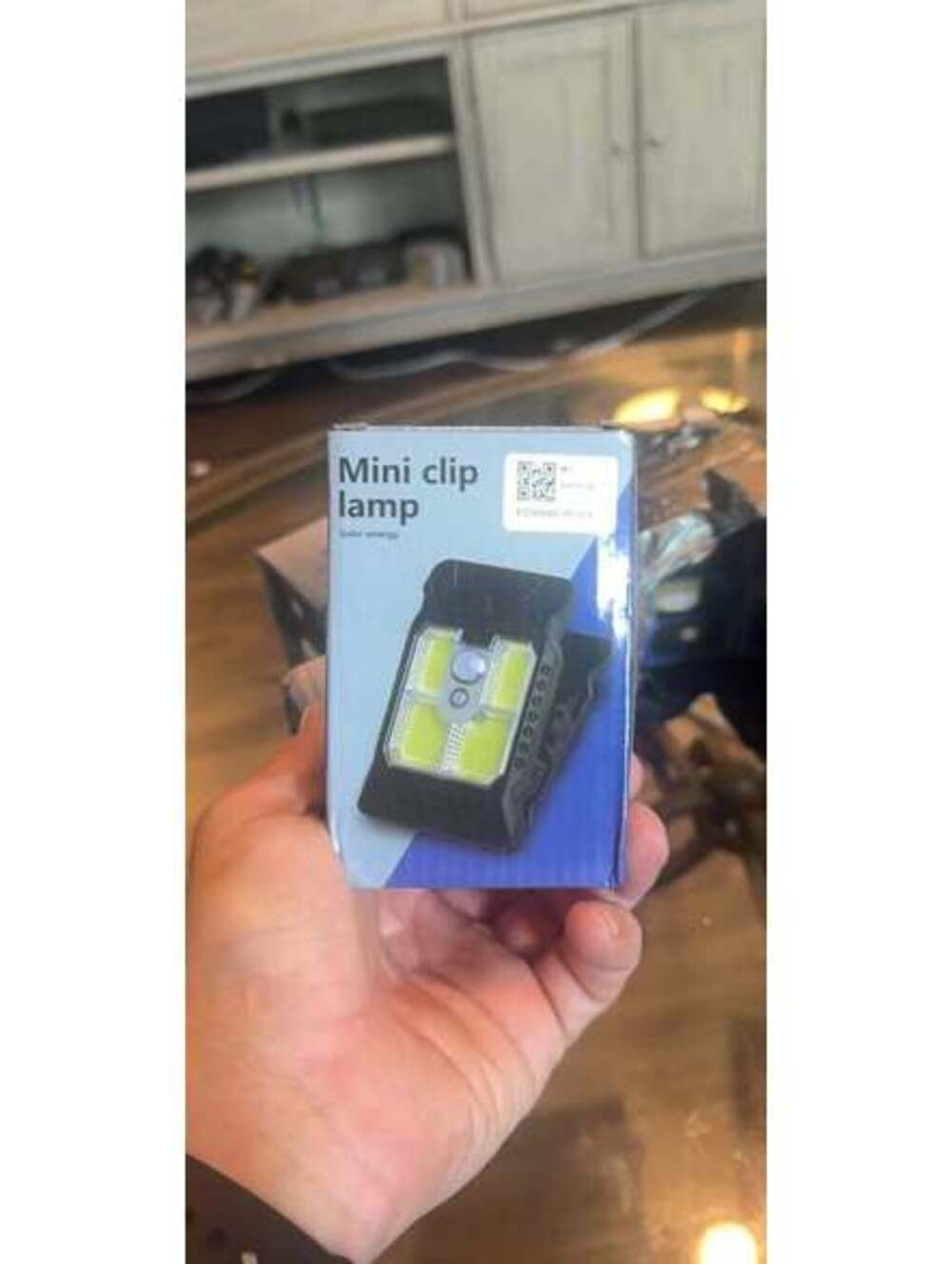 Mini Clip Solar Energy Lamp